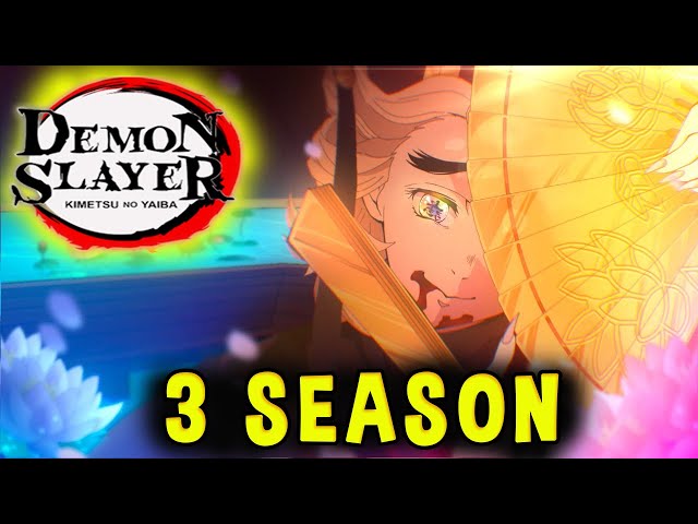 REVELADO! DATA DE LANÇAMENTO?! Demon Slayer - 3°Temporada